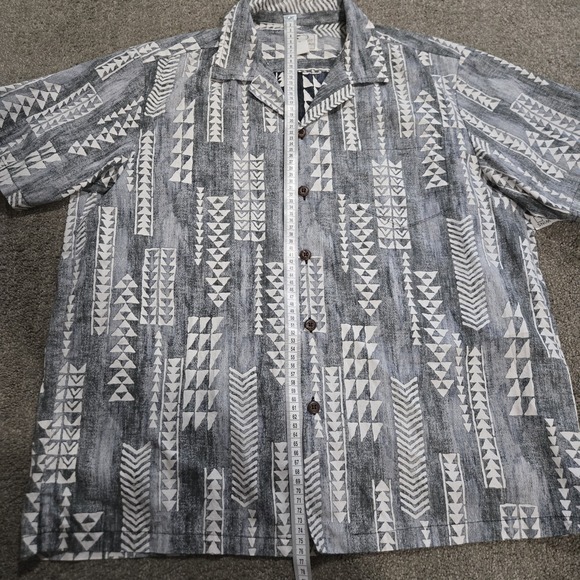 Y Not Hawaii Men's Hawaiian Shirt Size XL Made In  Hawaii Usa‎ 100% Cotton - Picture 6 of 7